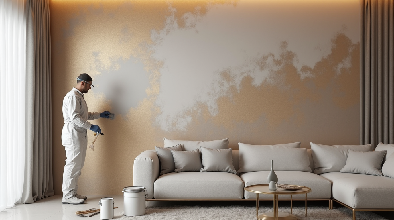 Pintura de Parede Interna para Sala