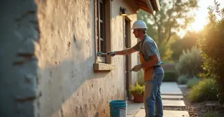 Acabamento Rústico para Parede Externa
