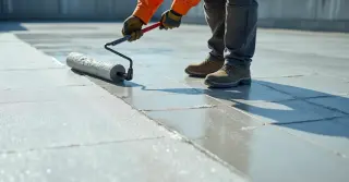 Impermeabilização com Poliester Flexivel