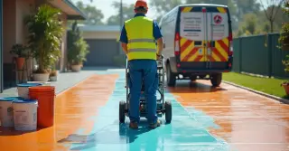 Pintar Piso Área Externa