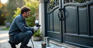 Pintar Portão de Madeira