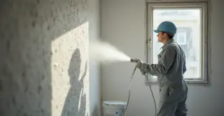 Pintura Textura Projetada