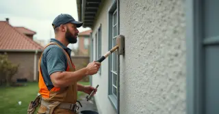 Pintura Texturizada Parede Externa