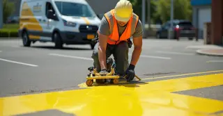 Tinta de Demarcação Amarela