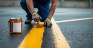 Tinta para Pintar Faixa de Estacionamento